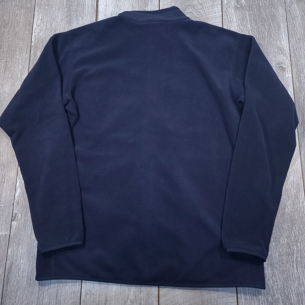 Mountain Hardwear Fleece Jacket Men XXL Navy Blue Microchill 2.0 Full Zip OM7722 - Picture 2 of 6